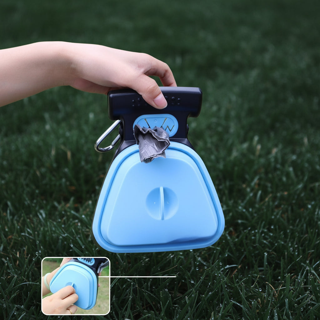 Dogesh Foldable Pet Waste Scooper — Easy Clean Poop Scoop