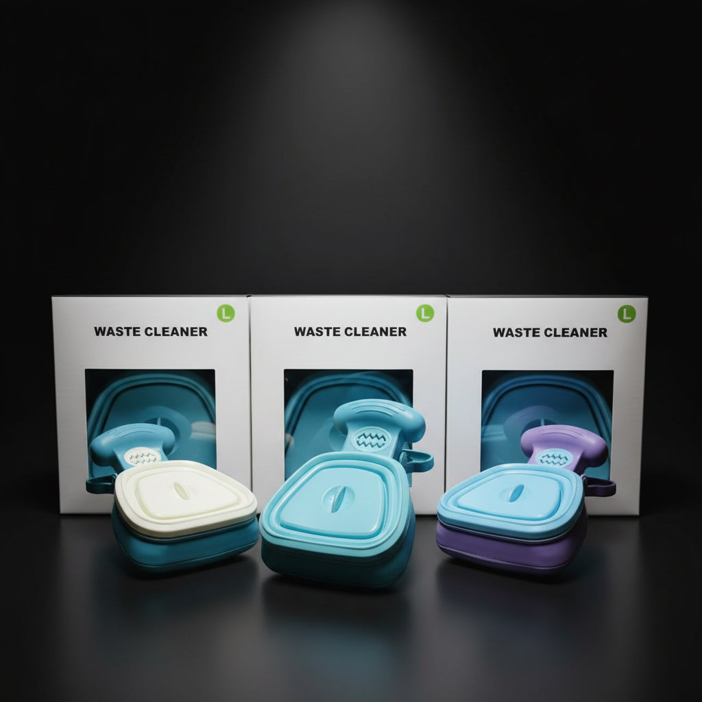 Dogesh Foldable Pet Waste Scooper — Easy Clean Poop Scoop