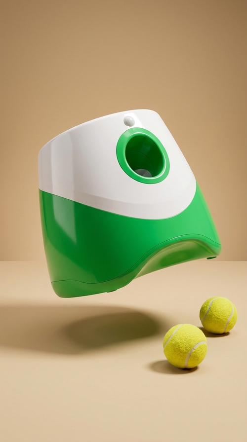 Dogesh Automatic Ball Launcher — Interactive Fetch Toy for Dogs